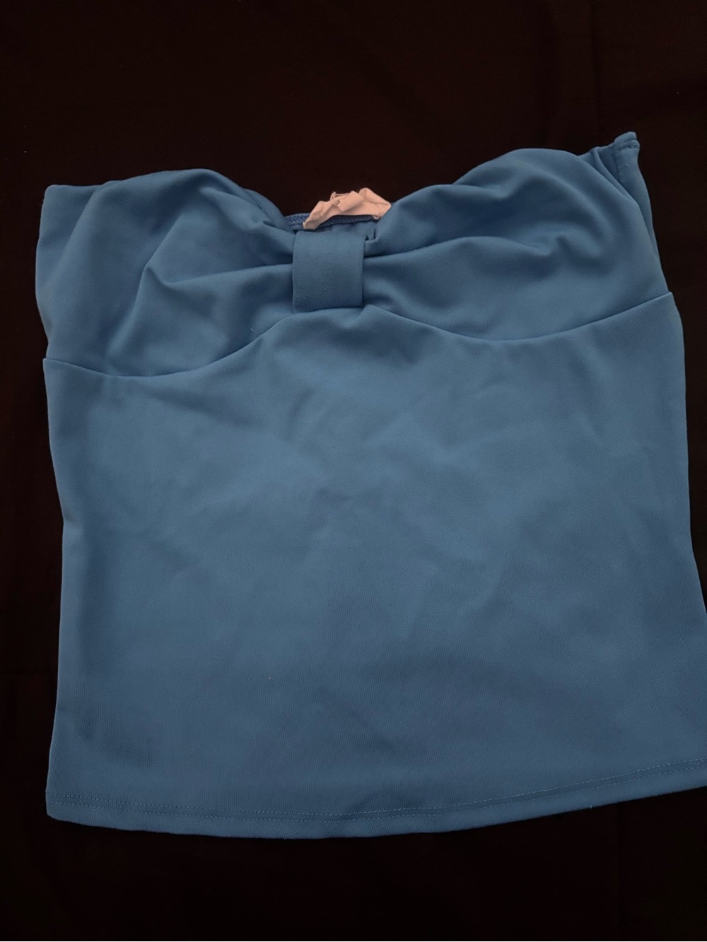 Bow Tube Top in Royal Blue
